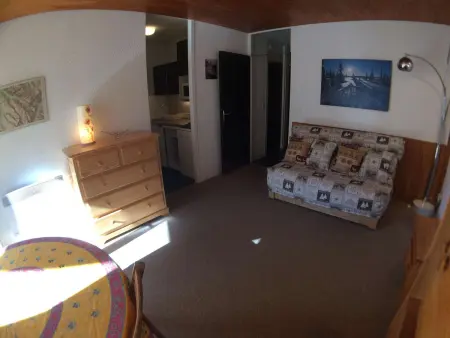 Studio Vars Les Claux, 30m², 4 couchages, balcon, proche pistes et commerces - Photo 11