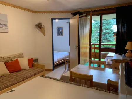 Studio cabine lumineux avec balcon, proche navette à Morzine - Photo 1