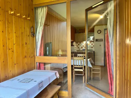 Studio cabine lumineux avec balcon, proche navette à Morzine - Photo 13