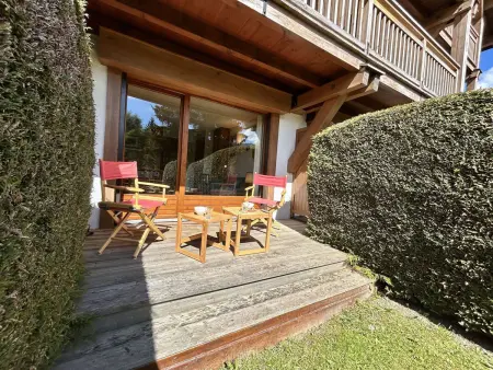 Studio Alcôve Cosy, 4 Pers, Jardin, Parking, Proche Télécabine et Golf - Megève - Photo 9