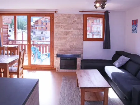 Duplex skis aux pieds pour 8, avec piscine, Les Orres 1800 - Photo 4