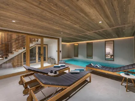 Luxueux chalet neuf à Saint-Martin avec piscine - Photo 3