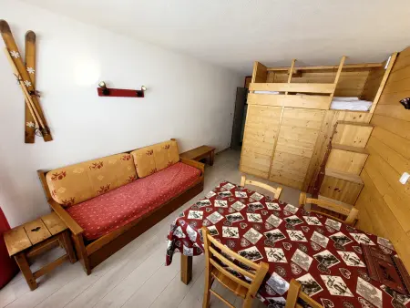 Studio lumineux pour 4 pers. - Ski aux pieds - Sud - Photo 1
