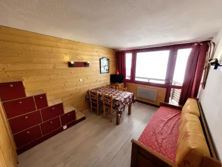 Studio lumineux pour 4 pers. - Ski aux pieds - Sud - Photo 2