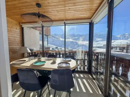 Appartement Val Thorens 5 pers, Véranda, Local à skis - Photo 3
