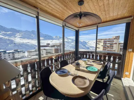 Appartement Val Thorens 5 pers, Véranda, Local à skis - Photo 4