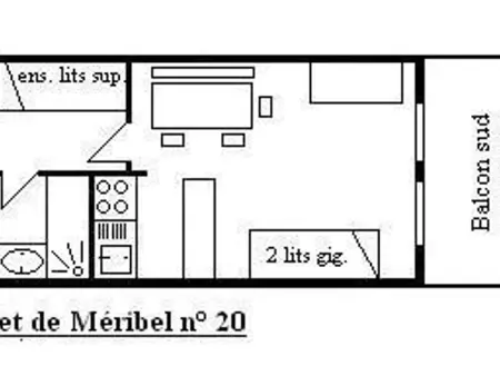 Studio cosy avec balcon, à 150m des pistes et commerces, Méribel - Photo 15