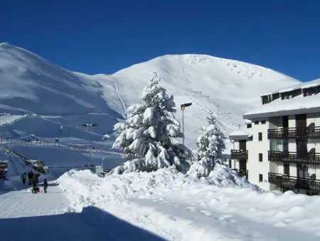 Studio Cabine 6 Pers avec Balcon, Exposé Sud, à 1700m d'Altitude à Saint-Lary-Soulan - Photo 9