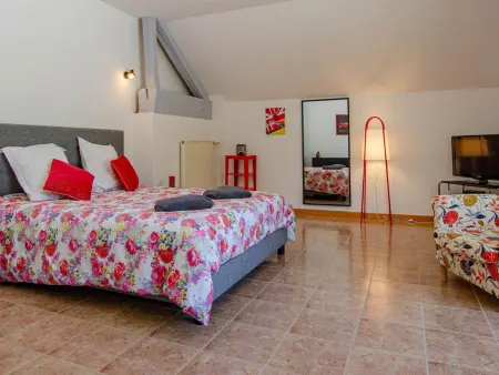 Maison avec piscine, animaux OK - 12 pers., Gite 12 personnes à Saint Hilaire sous Romilly - Photo 17