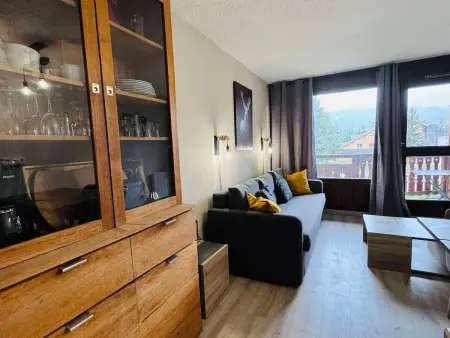 Studio aux 2 Alpes pour 4 pers, balcon ensoleillé - Photo 4