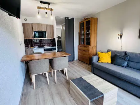 Studio aux 2 Alpes pour 4 pers, balcon ensoleillé - Photo 5