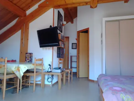 Charmant 2 Pièces + Coin Montagne - Parking Privé, WiFi, Proche Pistes - Photo 5
