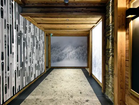 Appartement skis aux pieds, cheminée, conciergerie 5* - Photo 12