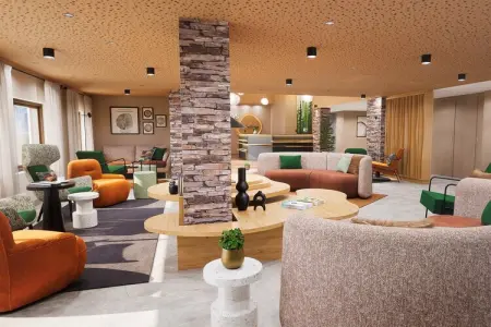 Le Mont d'Auron 2, Appartement à Auron avec piscine et spa - Photo 8