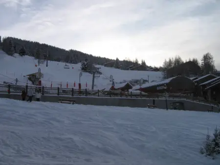 Studio 4 pers, animaux admis, terrasse, Appartement 4 personnes à La Plagne - Photo 11