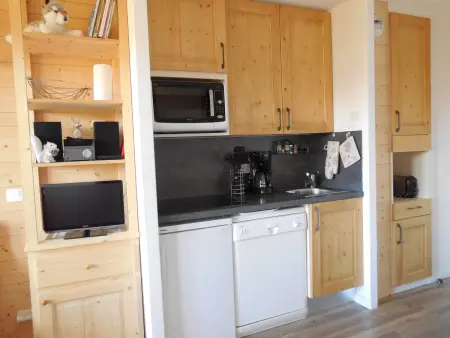 Appartement 3P, 6 pers, proche pistes, animaux acceptés - La Plagne - Photo 1