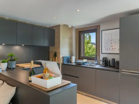 Superbe appartement avec jardin à Megève, 3 chambres, animaux acceptés - Photo 2