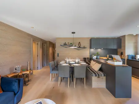 Superbe appartement avec jardin à Megève, 3 chambres, animaux acceptés - Photo 3