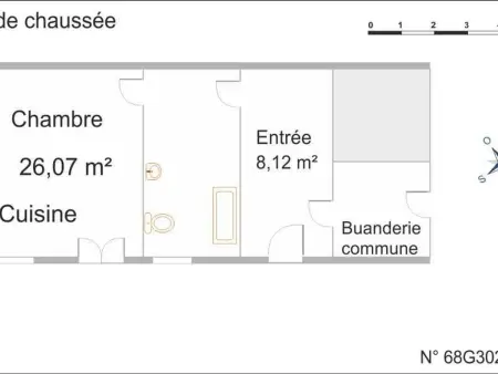 Charmant F2 avec jardin privatif, climatisation, et parking - Au cœur du vignoble alsacien ! - Photo 26