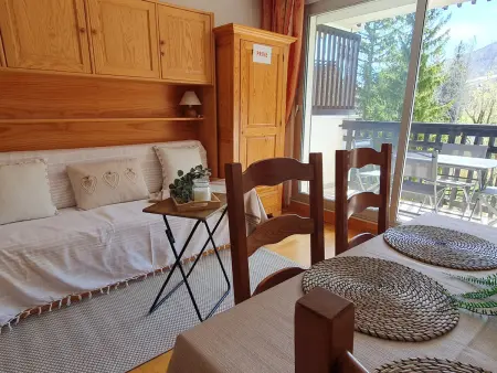 Studio Montagne pour 4 à Serre Chevalier, Balcon, Parking Privé, Proche Pistes et Navette Gratuite - Photo 1