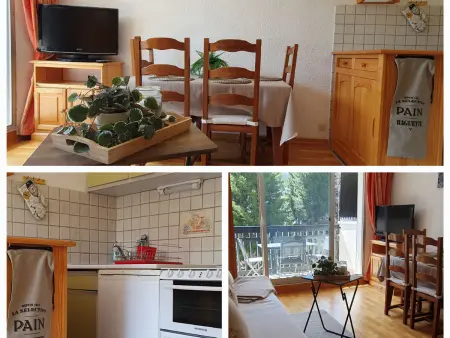 Studio Montagne pour 4 à Serre Chevalier, Balcon, Parking Privé, Proche Pistes et Navette Gratuite - Photo 12