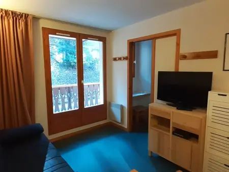 Studio cabine central pour 4 pers, balcon, Appartement 4 personnes à Valfréjus - Photo 2