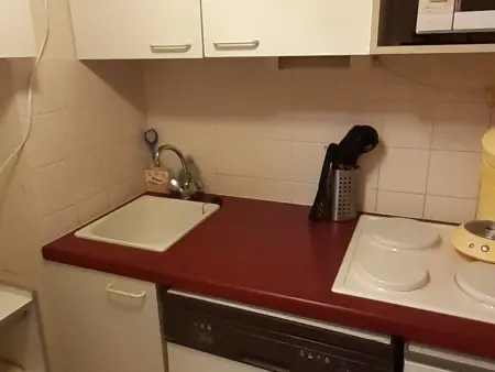 Studio cabine central pour 4 pers, balcon, Appartement 4 personnes à Valfréjus - Photo 7