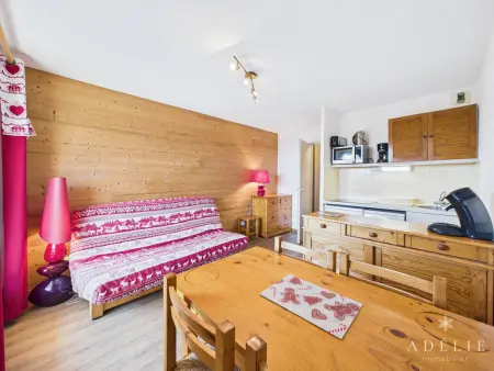 Studio 5 pers au pied des pistes avec balcon, parking inclus - Photo 1