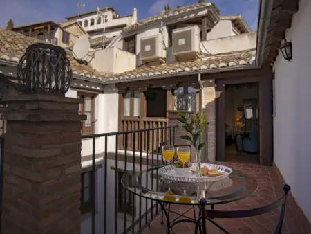 Appartement exclusif avec terrasse et bain à remous dans le quartier de l'Albaicín à Grenade - Photo 7