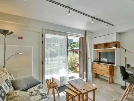 Appartement cosy aux pieds des pistes avec piscine et tennis, 4 pers, Les Gets - Photo 1