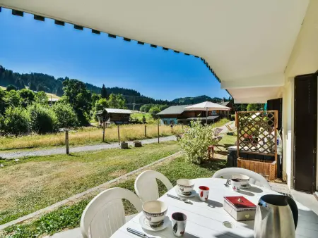 Appartement cosy aux pieds des pistes avec piscine et tennis, 4 pers, Les Gets - Photo 6