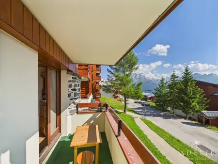 Studio cabine 4/5 pers avec parking, au pied des pistes de la Rosière - Photo 4