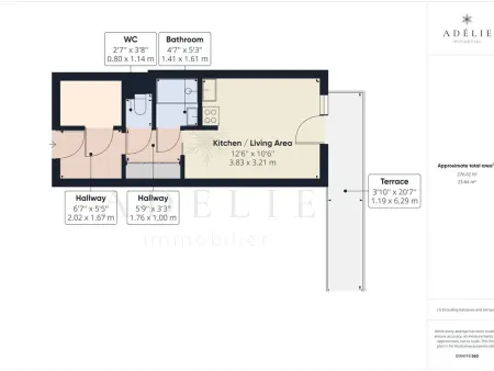 Studio cabine 4/5 pers avec parking, au pied des pistes de la Rosière - Photo 12