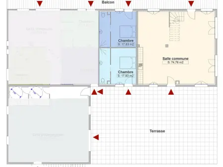 Grand Chalet 5 pièces, 15 pers., cheminée, parking privé - Le Monêtier-les-Bains - Photo 19