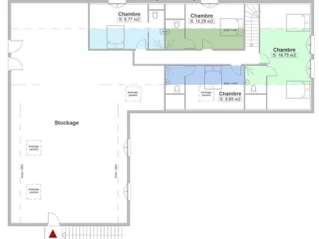 Grand Chalet 5 pièces, 15 pers., cheminée, parking privé - Le Monêtier-les-Bains - Photo 20