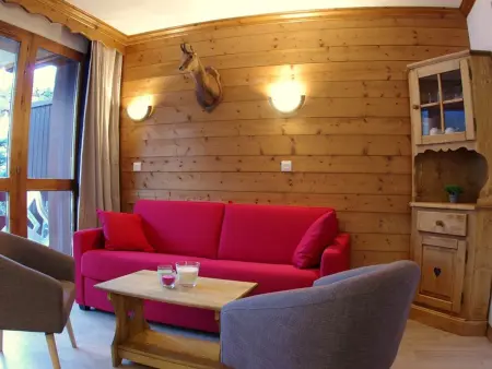 Appartement 3 pièces avec balcon, 6 pers, Valmorel - Photo 1