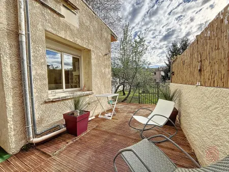 Appartement F2 Climatisé avec Terrasse à 100m des Thermes et du Centre de Lamalou-les-Bains - Photo 24