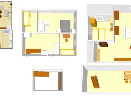 Appartement duplex de haut standing, skis aux pieds, 82m², 8 pers., cheminé, au cœur de Val d'Isère - Photo 13