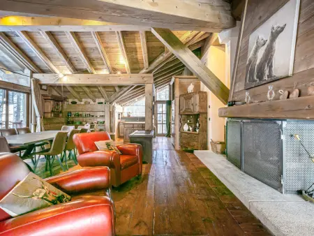 Duplex luxueux avec sauna, cheminée et parking à Val-d'Isère - Photo 3