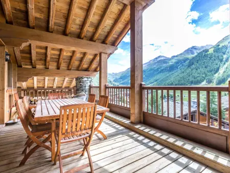 Duplex luxueux avec sauna, cheminée et parking à Val-d'Isère - Photo 13