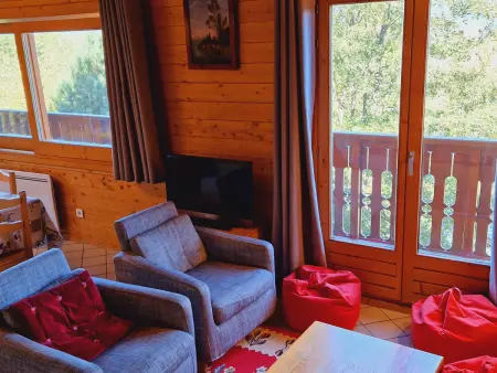 Chalet familial avec cheminée à La Plagne, proche station - Photo 3