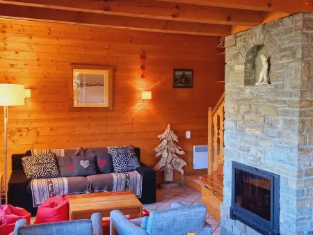Chalet familial avec cheminée à La Plagne, proche station - Photo 5