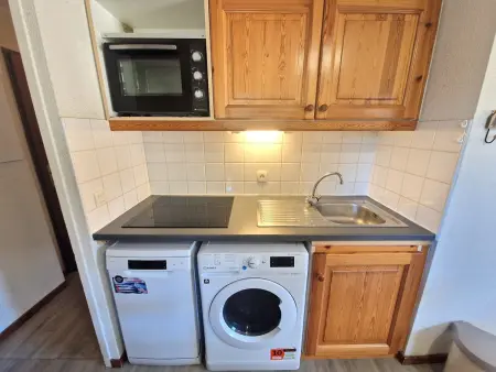 Bel appartement 4 pièces pour 8 pers, balcon, à 100m des pistes, Valfréjus - Photo 9