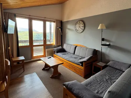 Appartement confort 3 pièces au pied des pistes, balcon et WIFI - Photo 2