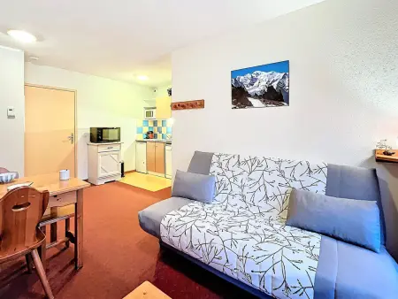 Appartement cosy T3 pour 6 pers, balcon sud, proche pistes - Photo 3