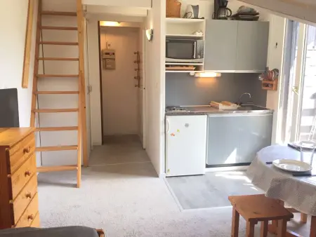Studio Mezzanine 4 Pers, Proche Pistes et Commerces, Balcon Est, Animaux Bienvenus - Photo 17
