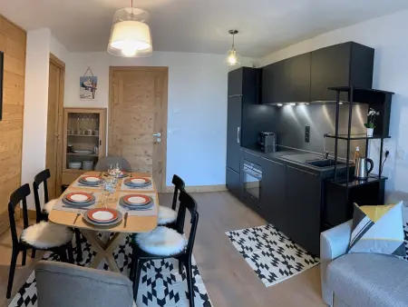 Appartement neuf 6 pers Les Saisies, terrasse, parking - Photo 8