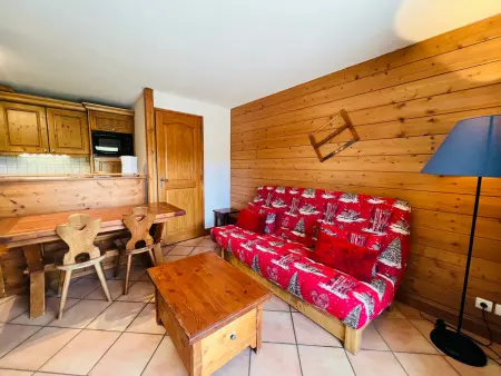 Appartement T3 calme, Les Saisies, 6 pers, Appartement 6 personnes à Les Saisies - Photo 4