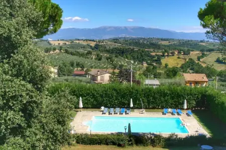 Gualdo Cattaneo Piccolo, Ferme avec piscine – Animaux bienvenus ! - Photo 23