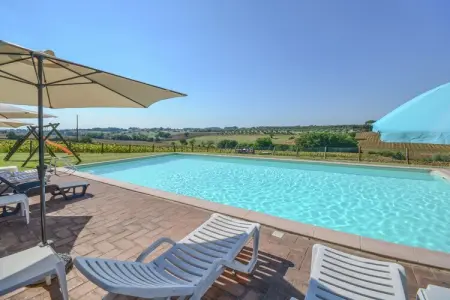 Le Spighe, Ferme confortable avec piscine - Photo 1